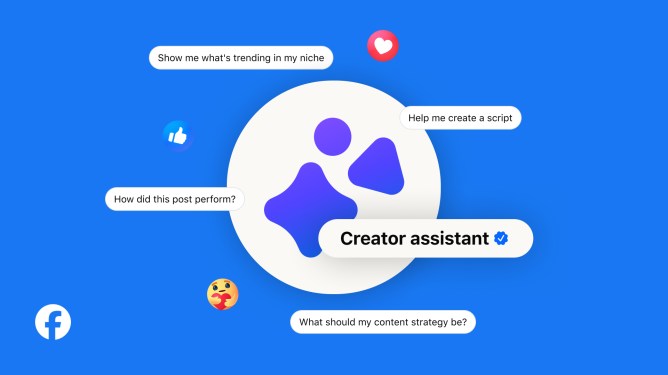 Meta, Facebook platformunda yapay zeka içerik üreticisi asistanını başlattı