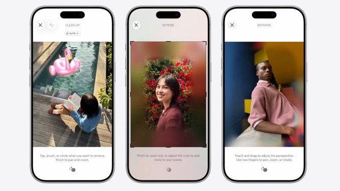 Apple adds AI editing tools to Photos app