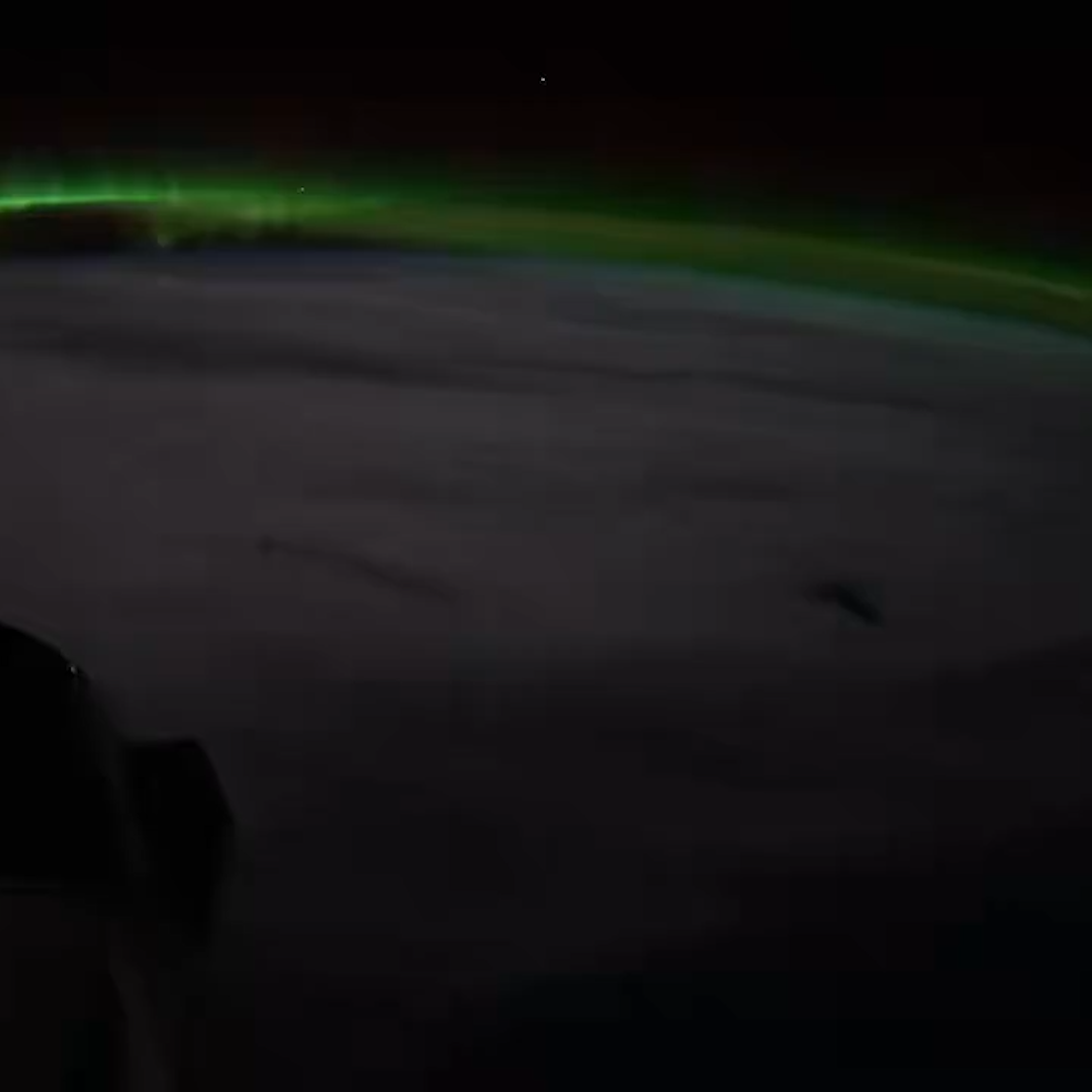 NASA astronaut shares rare video of snaking aurora over Southern Hemisphere