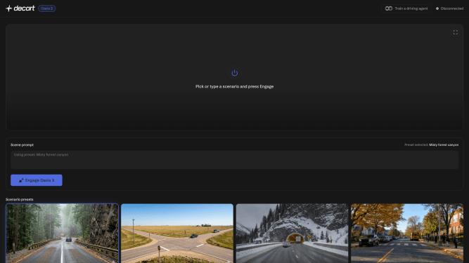 Decart's new world model simulates photorealistic driving with caveats