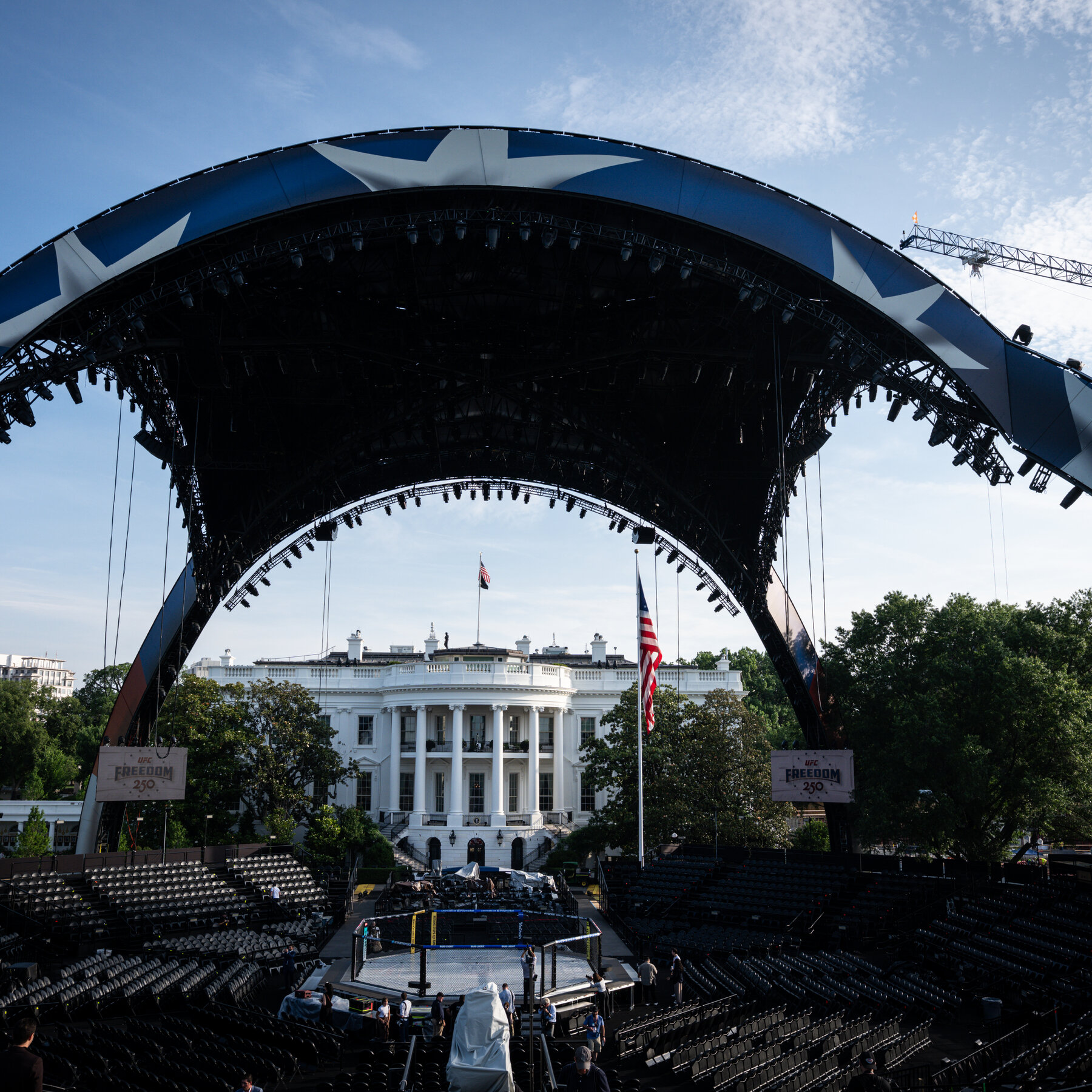 Storms May Threaten White House UFC Event on Sunday