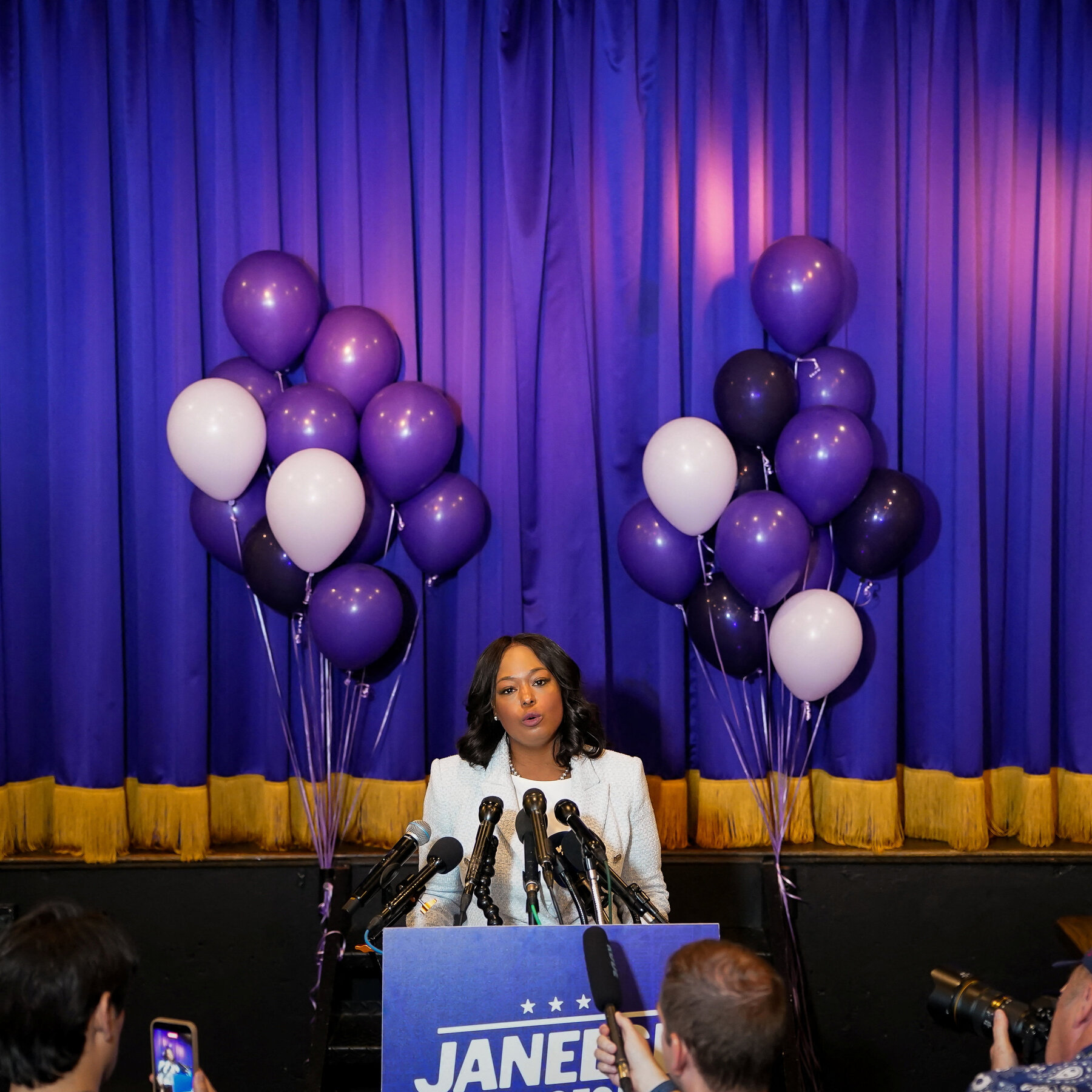 Janeese Lewis George, D.C. Belediye Başkanlığı Ön Seçim Zaferi Sonrası Trump’a Karşı Direniş Sözü Verdi