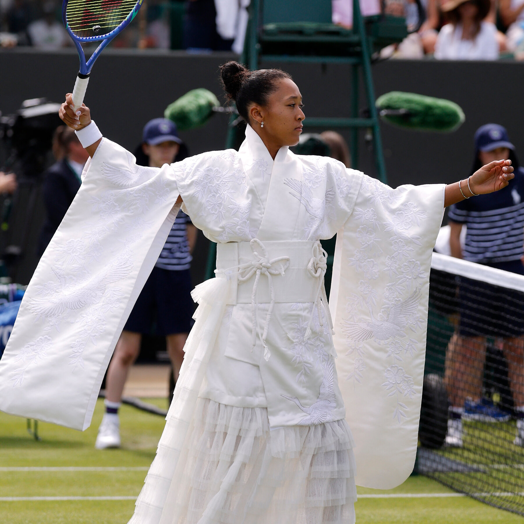 Naomi Osaka Wimbledon Sahasına Moda Gösterisi Olarak Dönüştürdü