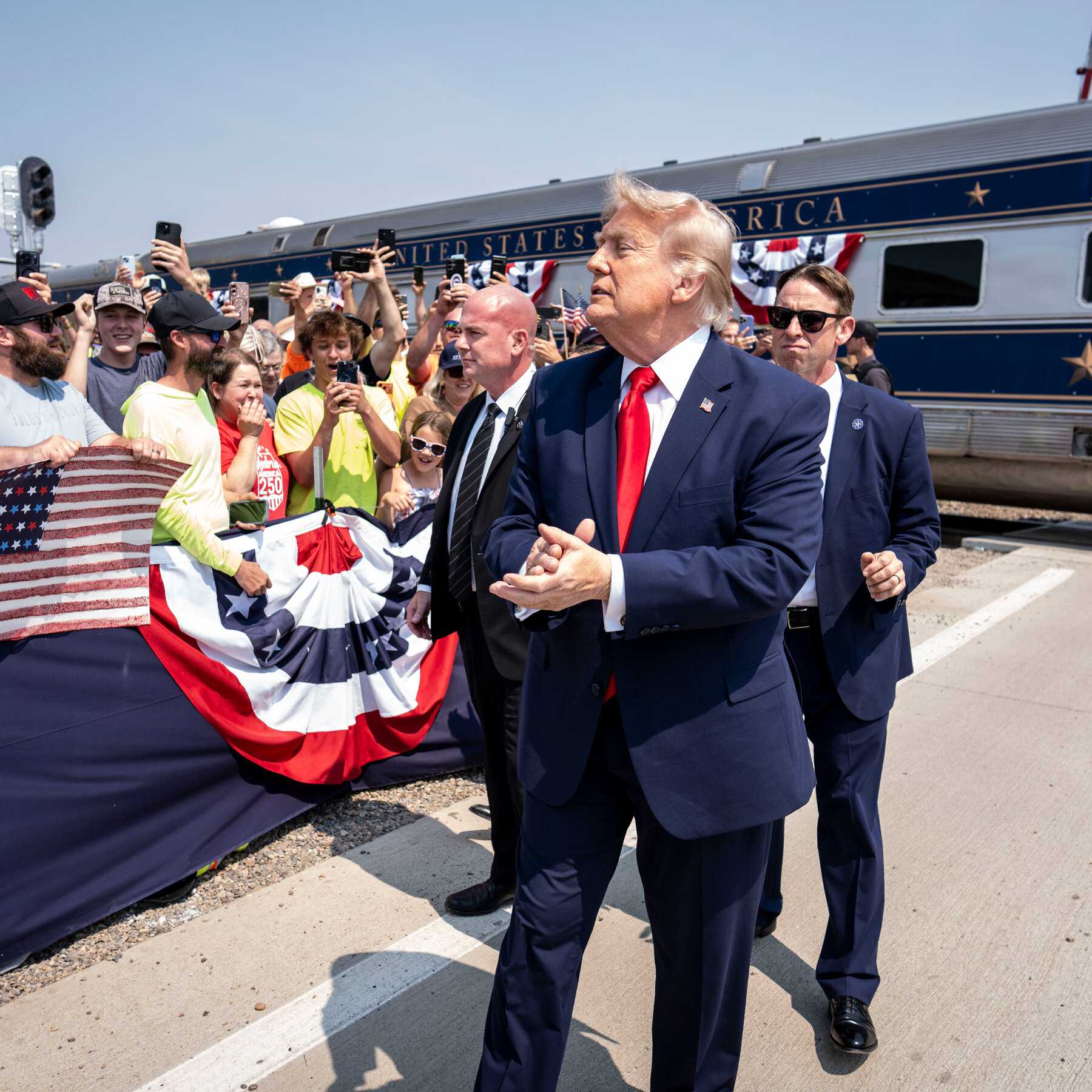 Trump, 250. Yılını Kutlayan Amerika'nın Merkezinde