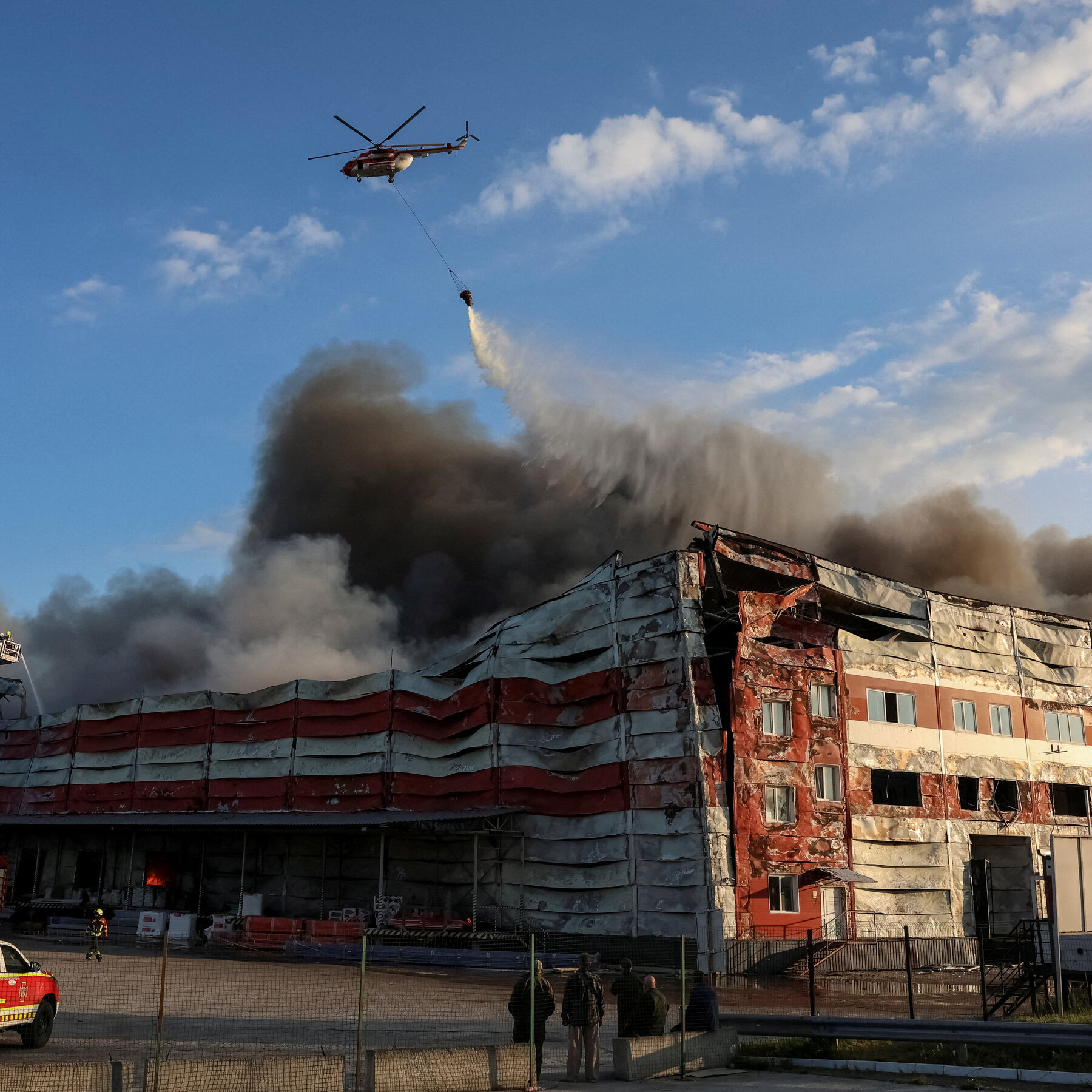 Ukraine Strikes Two Russian Warehouses, Killing at Least Eight