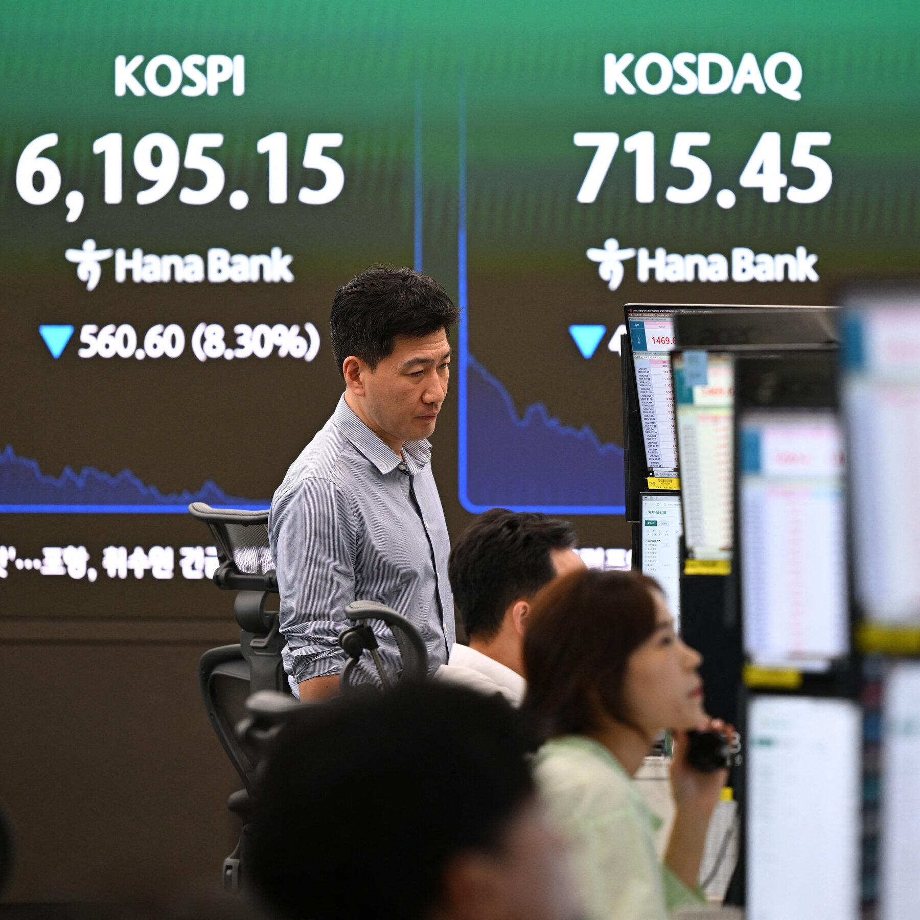 Tech stocks plunge as AI spending concerns and China chip rivalry hit Asian markets