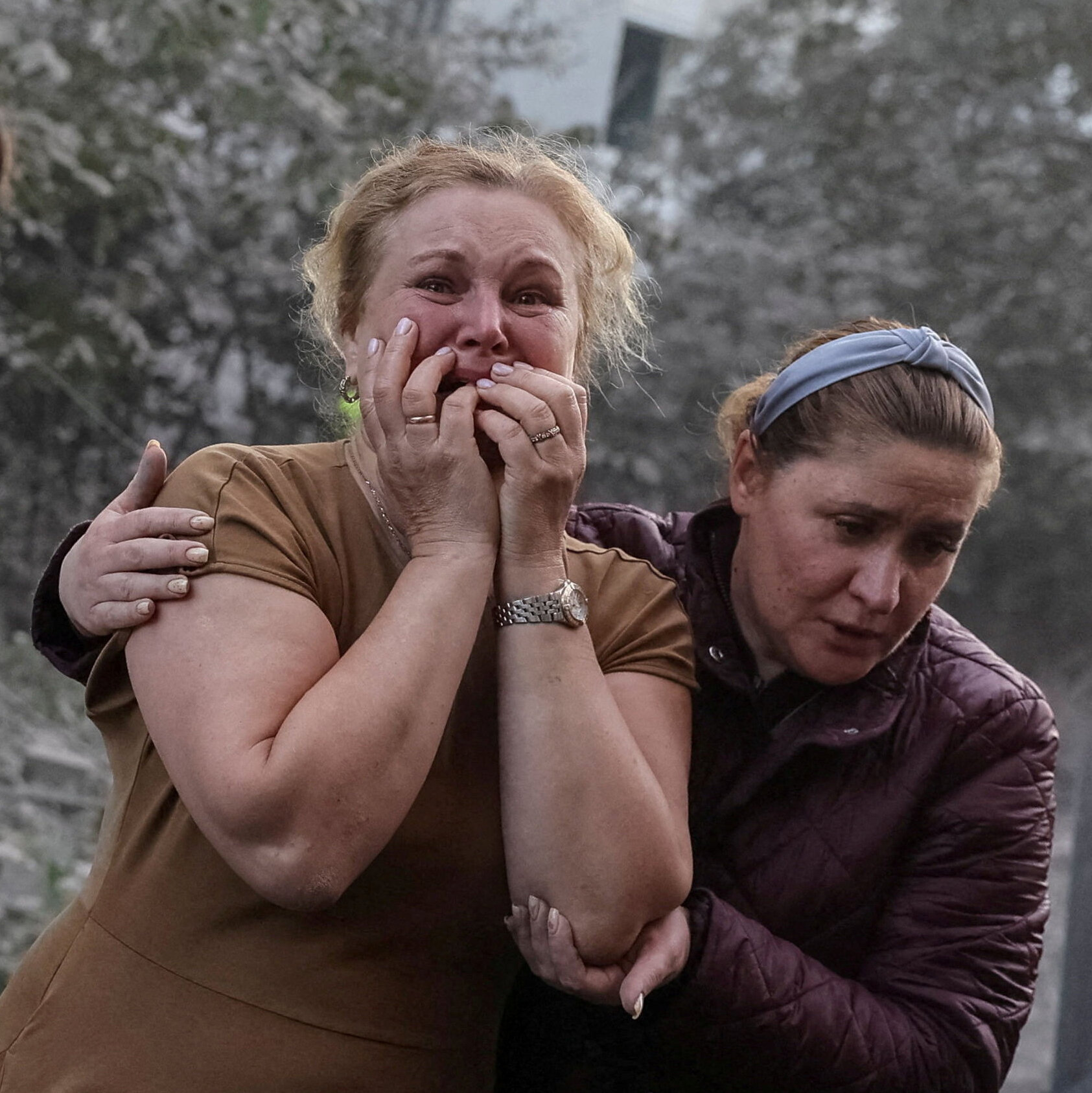 Russian missile and drone attacks kill at least eight in Ukraine, including a family of five