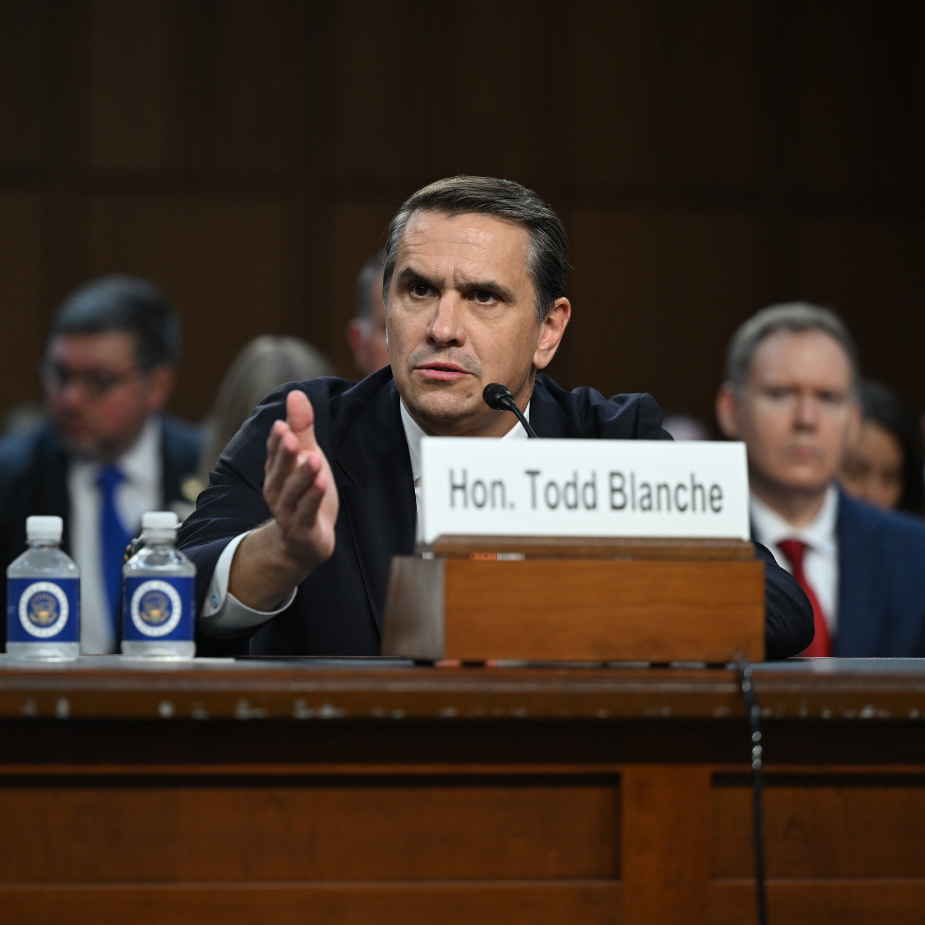 Trump says he may withdraw Blanche's attorney‑general nomination for now