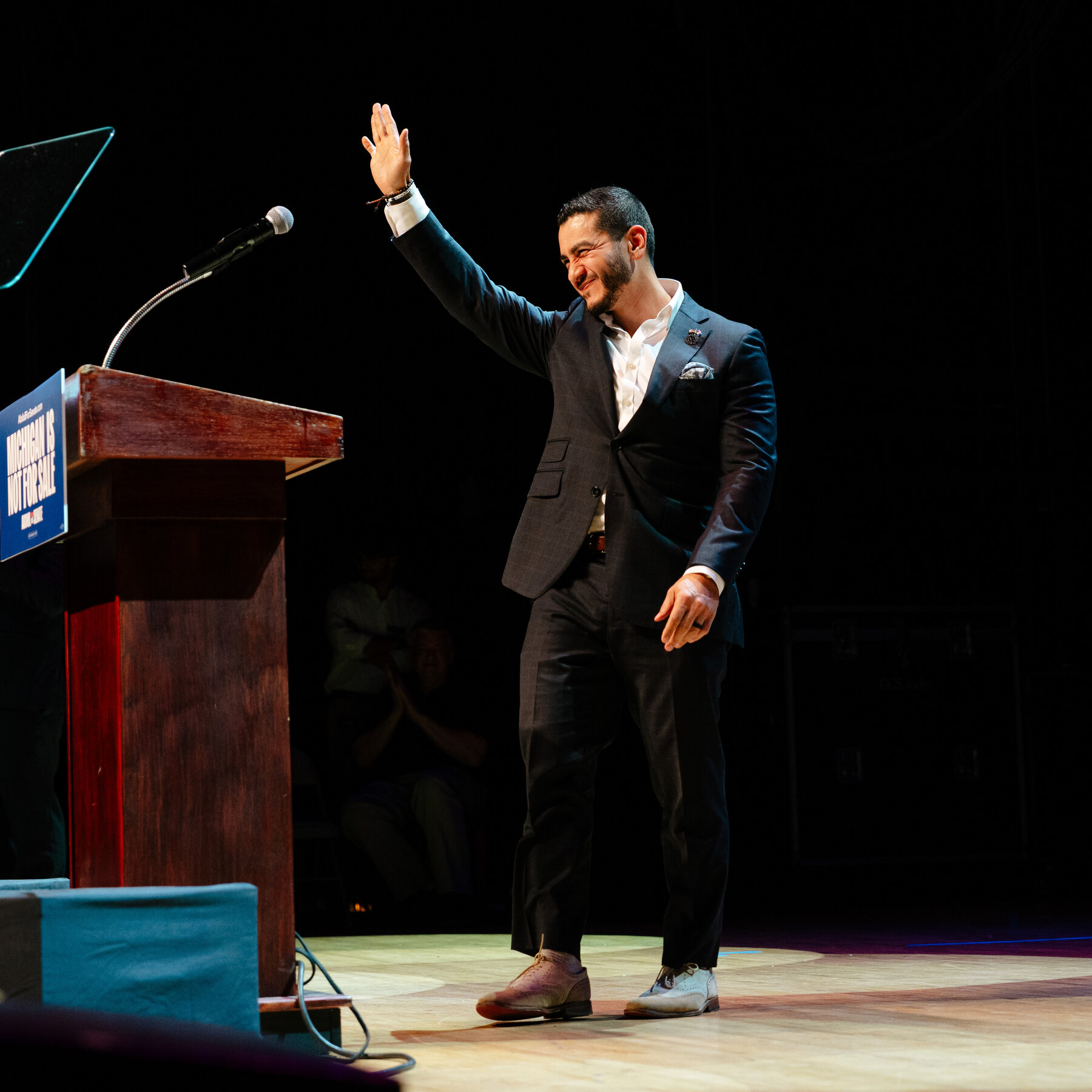 Abdul El-Sayed muss sich nach Sieg in der Michigan-Primary dem General-Wahl-Wettbewerb stellen