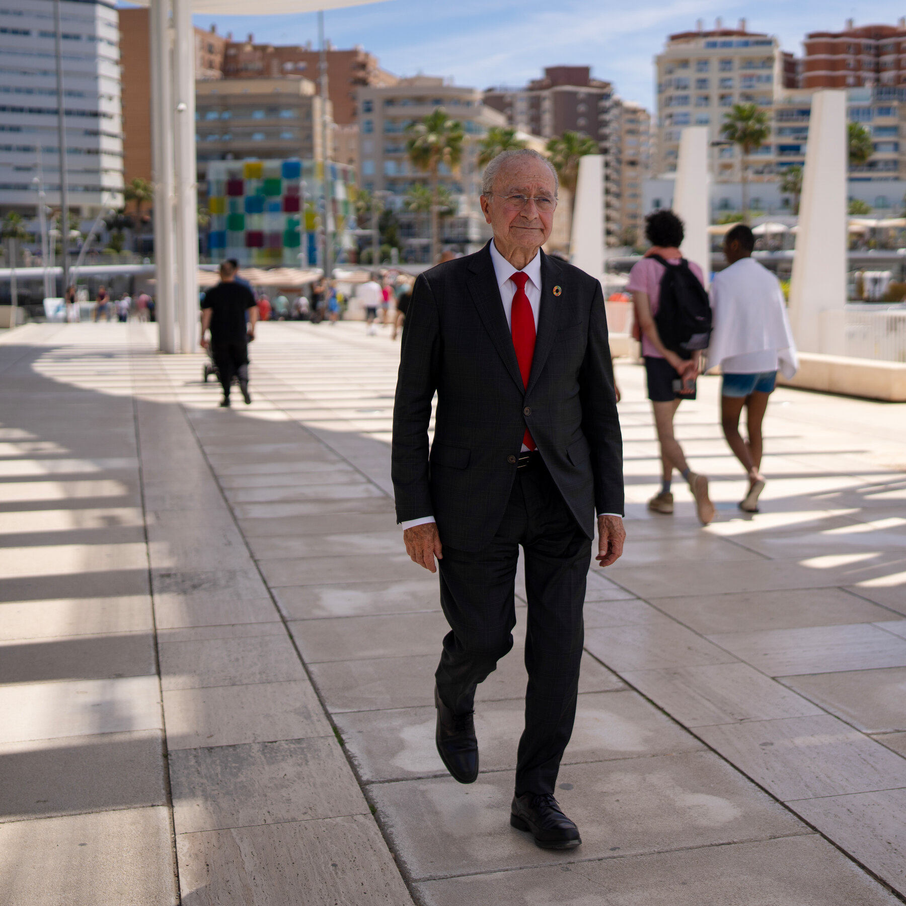 Málaga-Bürgermeister Francisco de la Torre steht unter Kritik im Zuge der Stadttransformation