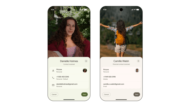 Googles Quick Share führt neuen Tap‑to‑Share‑Modus ein