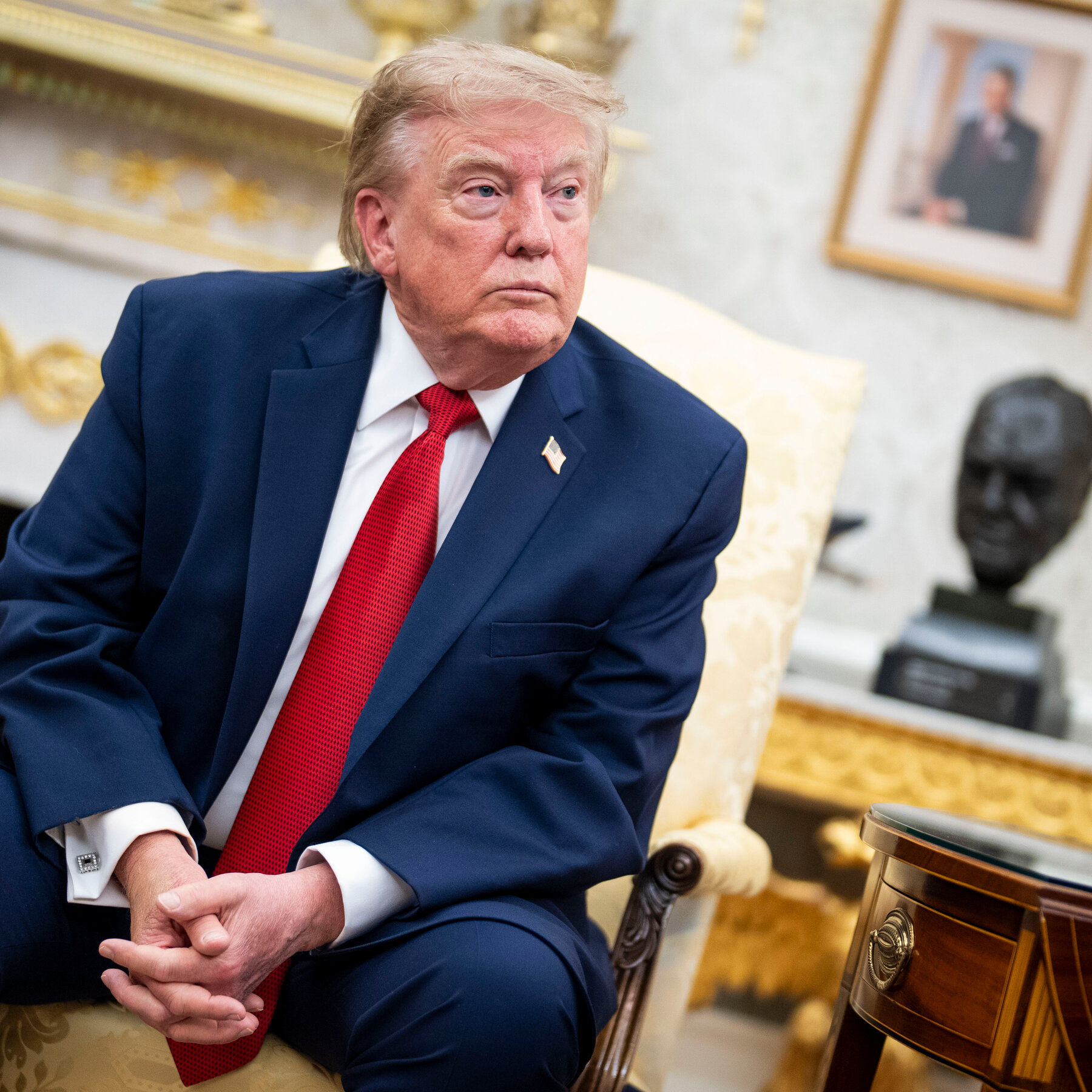 Trump programó viajar a Myrtle Beach para la concentración de Darline Graham