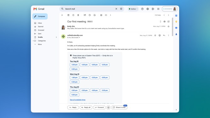 Calendly تدخل سوق أدوات تدوين ملاحظات الاجتماعات