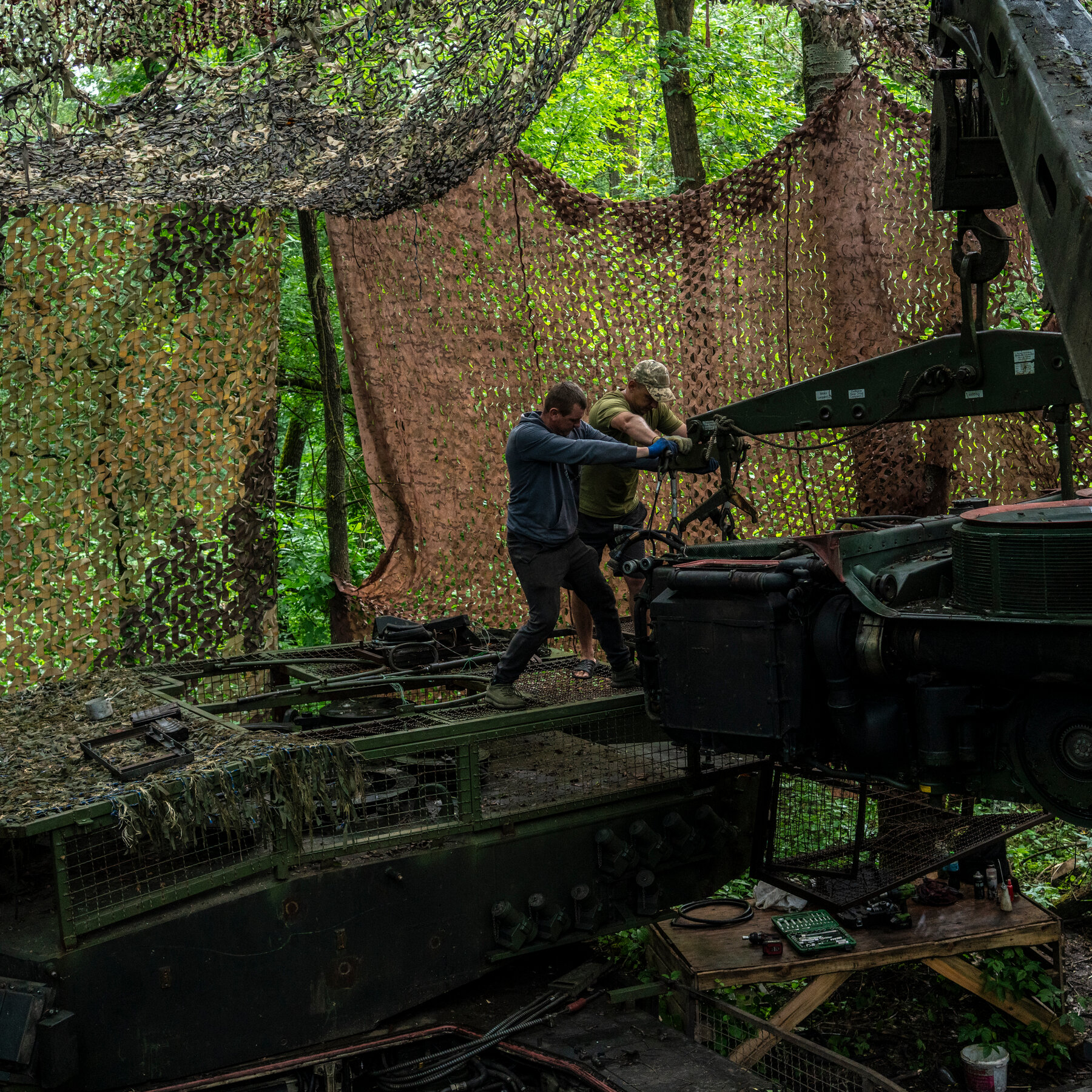 Drohnenkrieg macht westliche Panzer in der Ukraine nahezu unbrauchbar