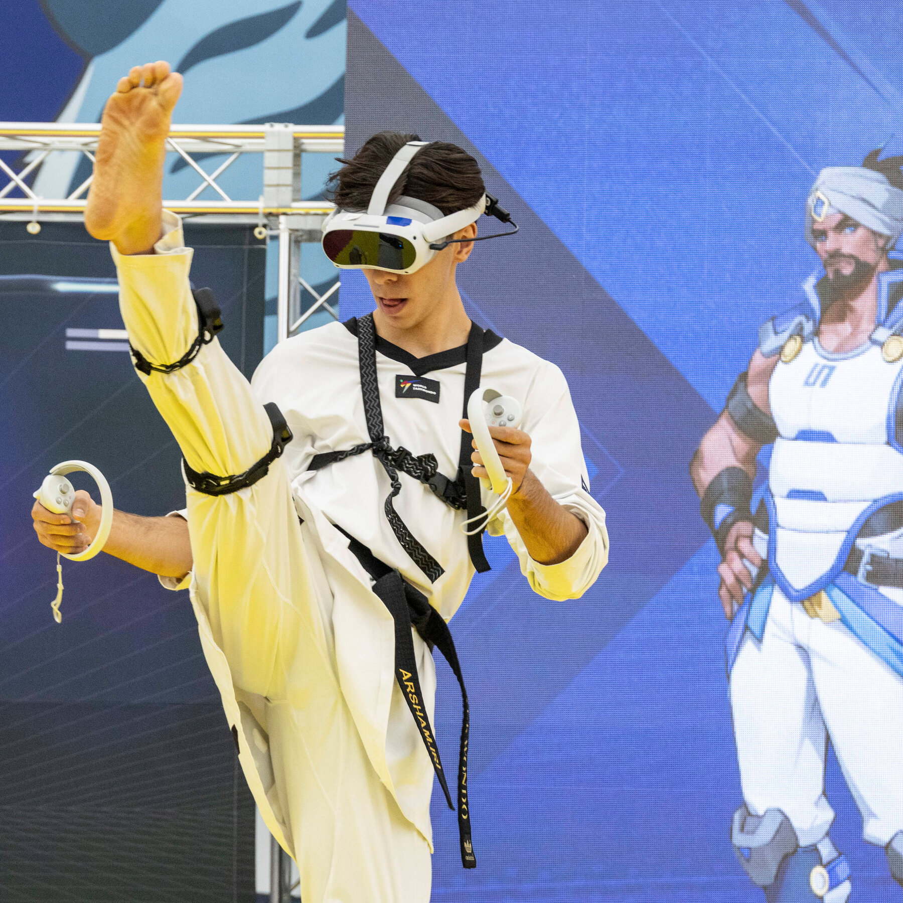 Virtual-Taekwondo entfernt physischen Kontakt aus der koreanischen Kampfkunst