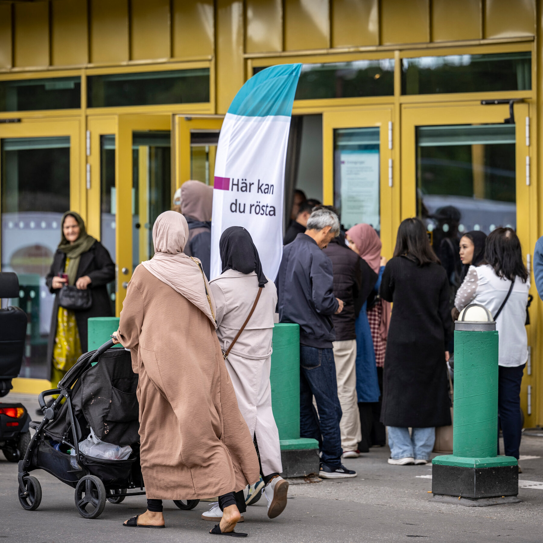Schweden geht zur Wahl, Wähler bewerten wechselnde politische Prioritäten