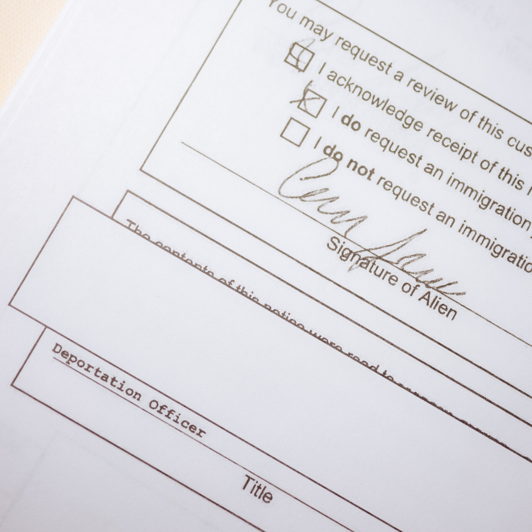 Redacted Government Documents Threaten Legal Status for Immigrants Seeking Residency